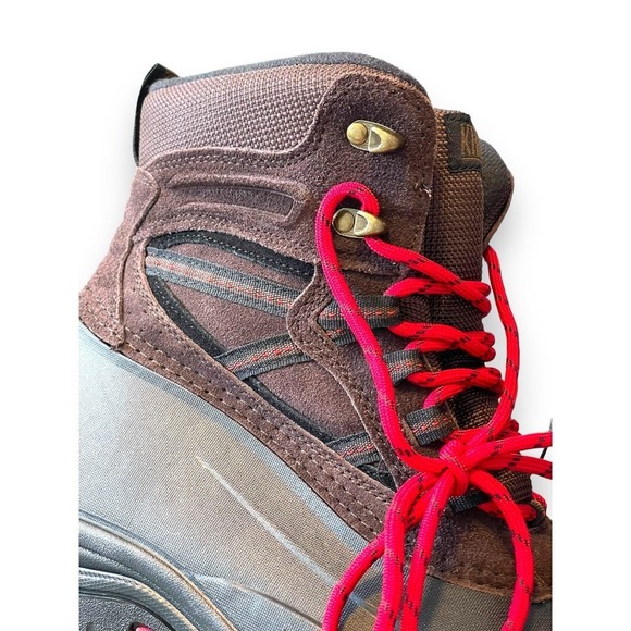 Khombu Thermolite Genuine Leather Upper Boots Men's Brown 10 - Picture 4 of 14